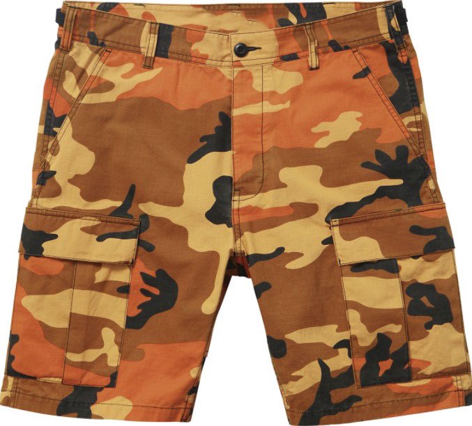 Best Replica SUPREME CAMO CARGO SHORTS - Colareps