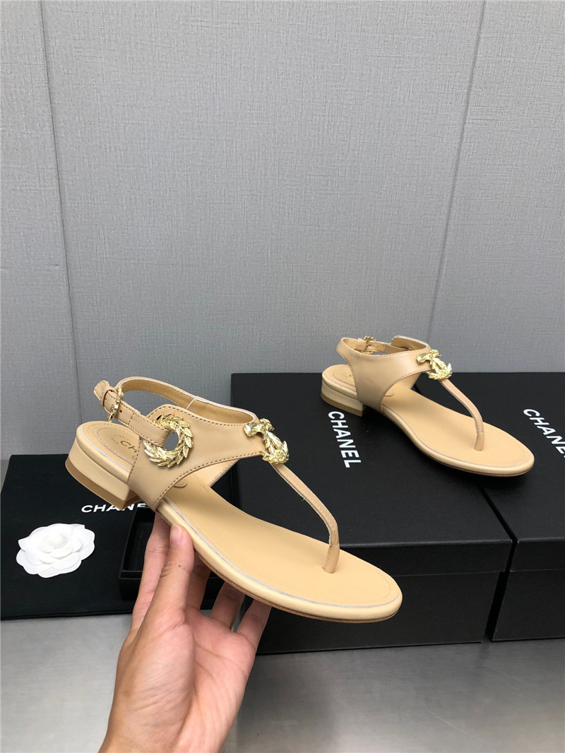 Best Replica Chanel new C buckle sandals - Colareps