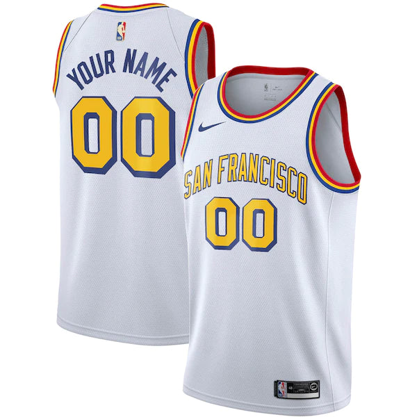 Best Replica CUSTOM GOLDEN STATE WARRIORS THROWBACK JERSEY - Colareps