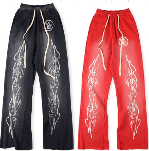 Best Replica 1:1 quality version Double side corrugated old sweatpants 2 colors - Colareps
