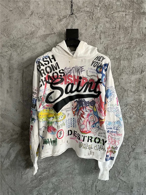 Best Replica 2022ss Saint Michael x Dr.Woo Hoodie - Colareps