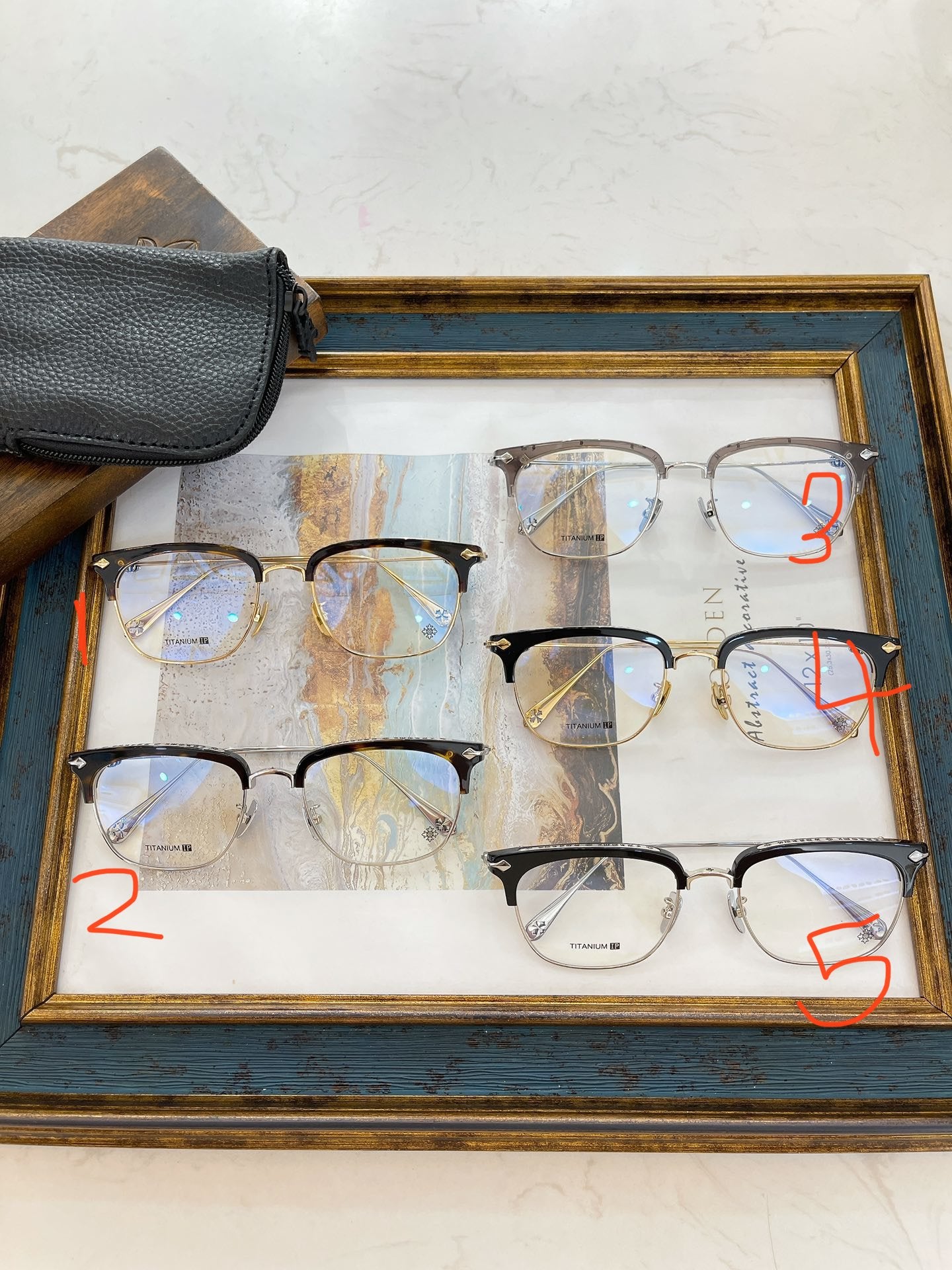 Best Replica Chrome Hearts eyewear/glasses - Colareps