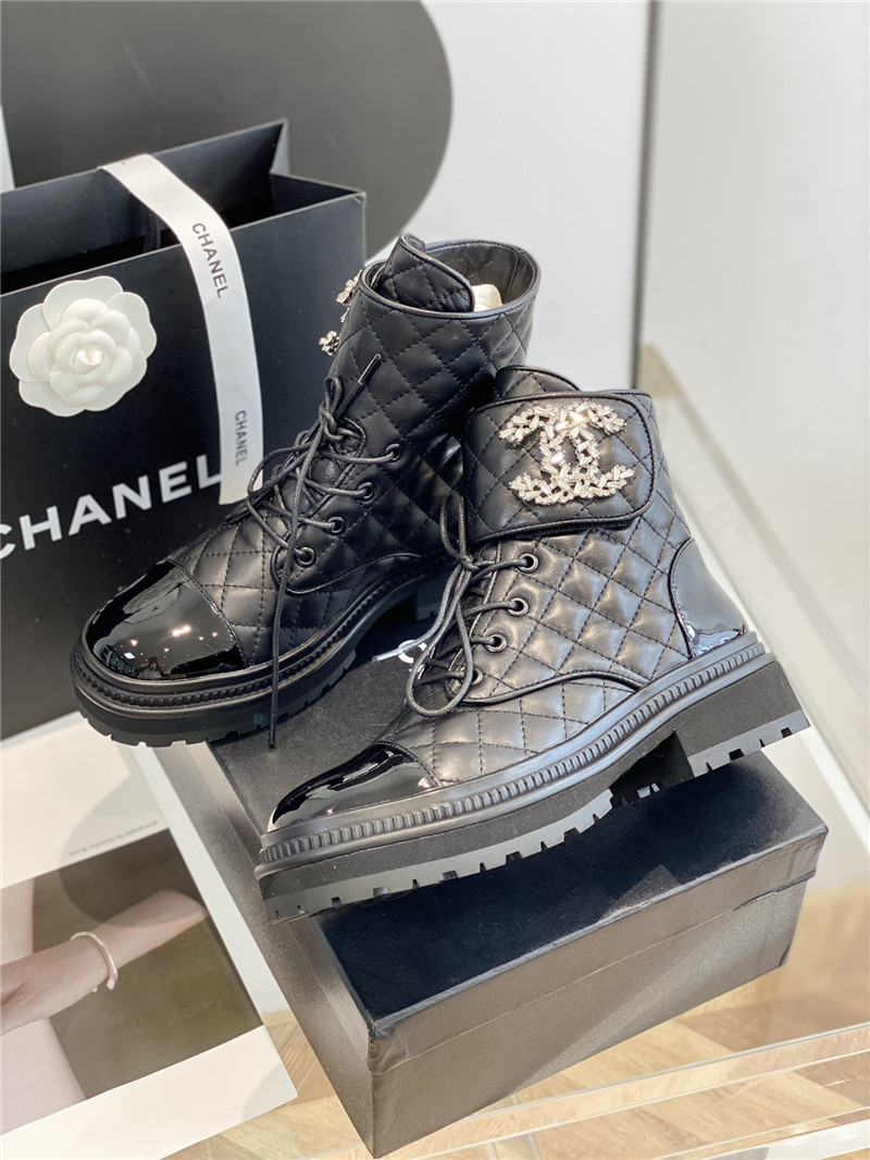 Best Replica Chanel new Velcro ankle boots - Colareps