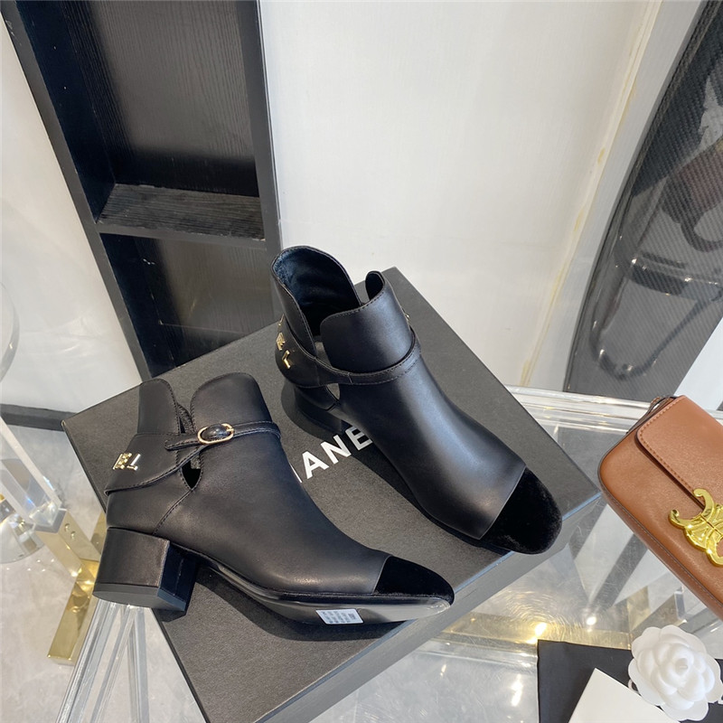 Best Replica chanel new styles ankle boots - Colareps