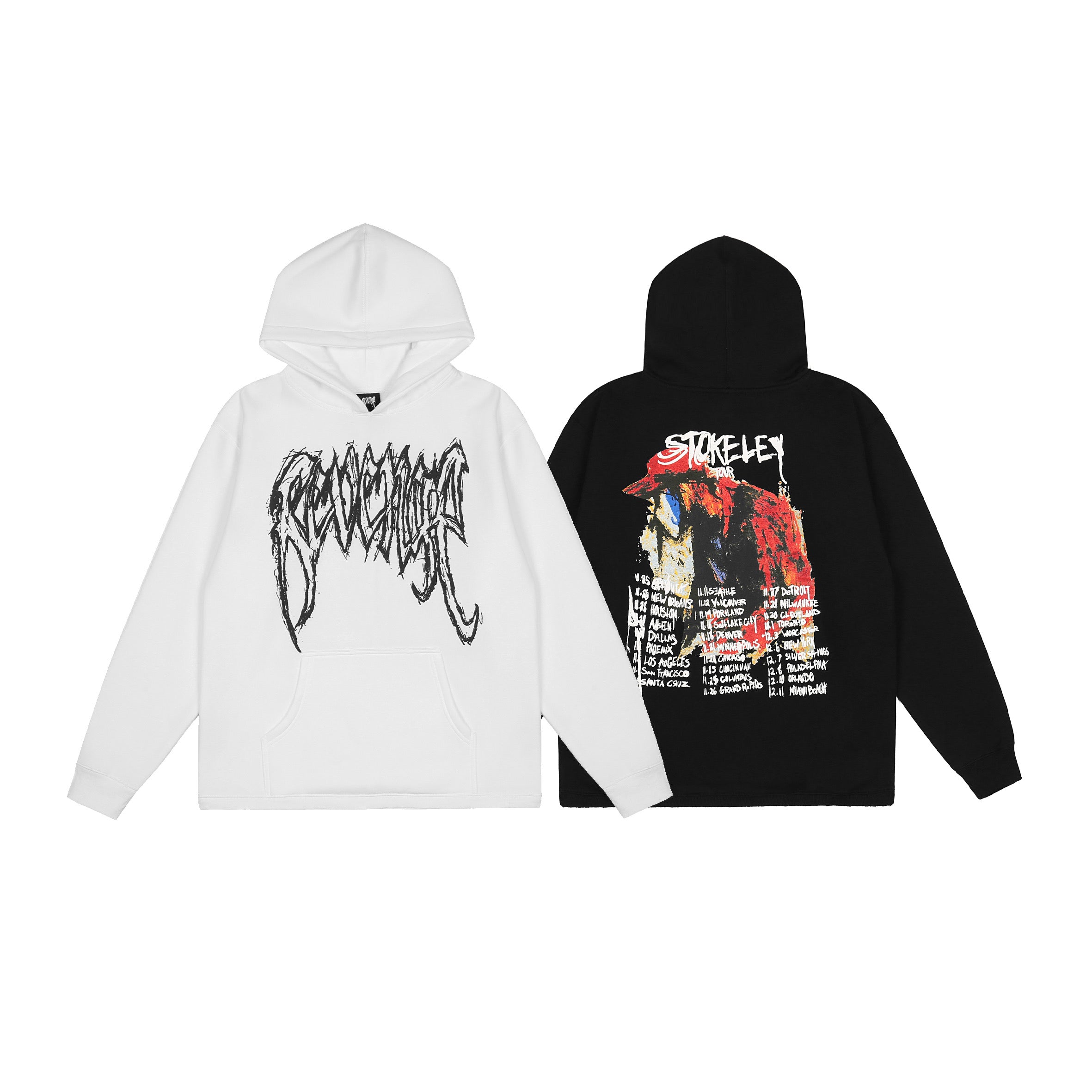Best Replica Revenge x Ski Mask Stokeley Tour Hoodie - Colareps