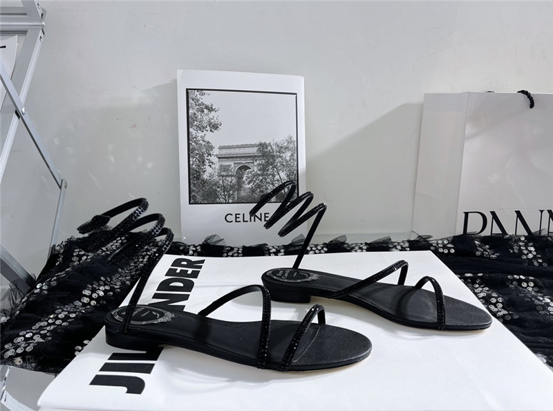 Best Replica rene caovilla cleo flat sandals - Colareps