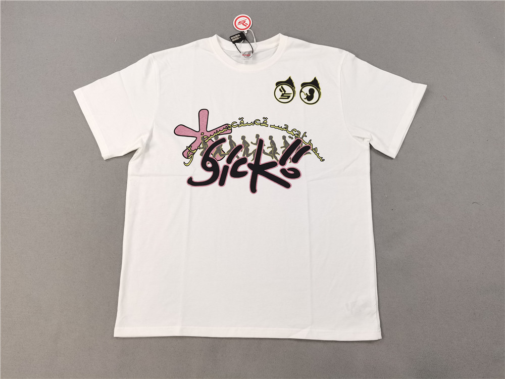 Best Replica 1:1 quality version Running man print tee 2 colors - Colareps