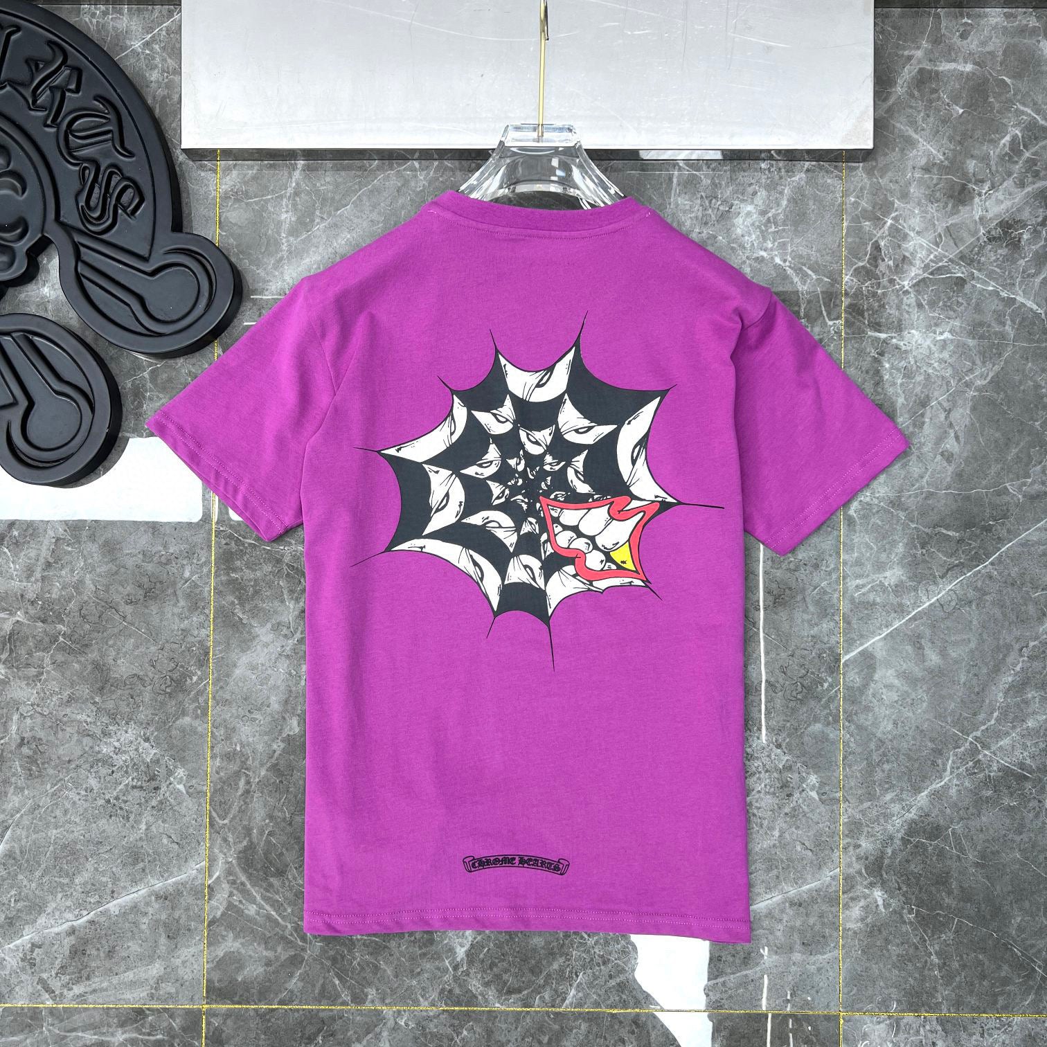 Best Replica Chrome Hearts Replica Matty Boy Spider Web T-Shirt - Colareps