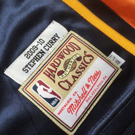 Best Replica STEPHEN CURRY GOLDEN STATE WARRIORS THROWBACK JERSEY - Colareps