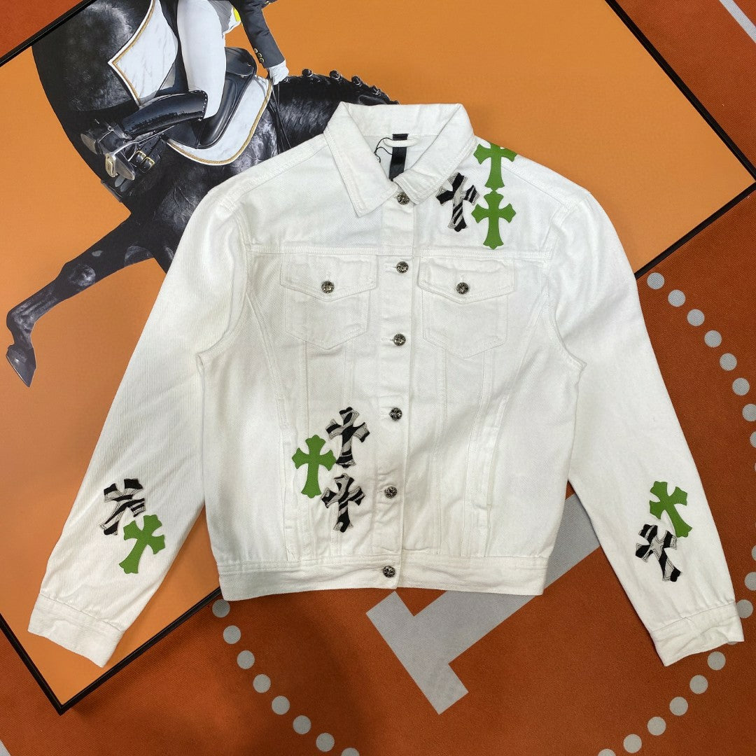 Best Replica Chrome Hearts Denim Jacket - Colareps