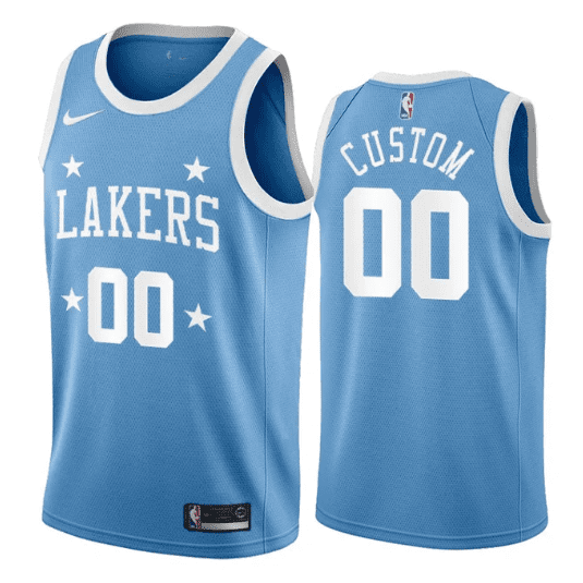 Best Replica CUSTOM LOS ANGELES LAKERS THROWBACK JERSEY - Colareps
