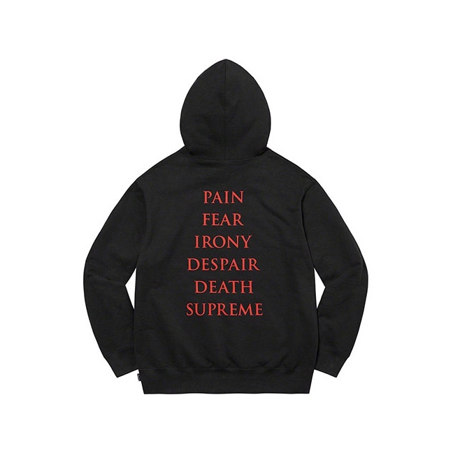 Best Replica SUPREME 21FW THE CROW HOODED SWEATSHIRT - Colareps
