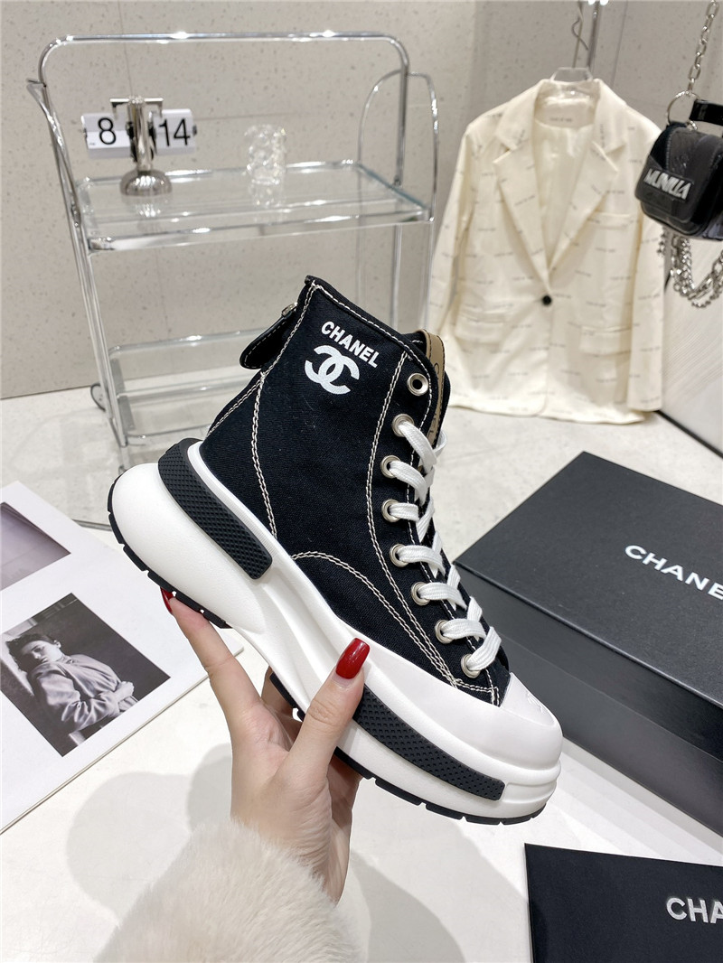Best Replica Chanel latest platform biscuit shoes - Colareps