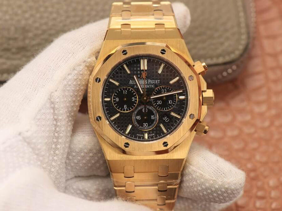 Best Replica Replica Audemars Piguet Royal Oak 26320BA 1:1 Best Edition OM Factory Black Dial - Colareps