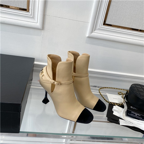 Best Replica chanel high-heeled boots - Colareps