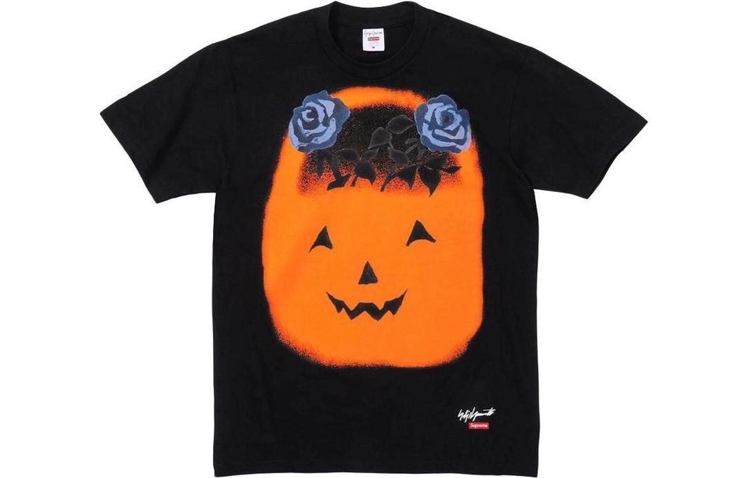 Best Replica SUPREME x YOHJI YAMAMOTO 22FW PUMPKIN TEE - Colareps