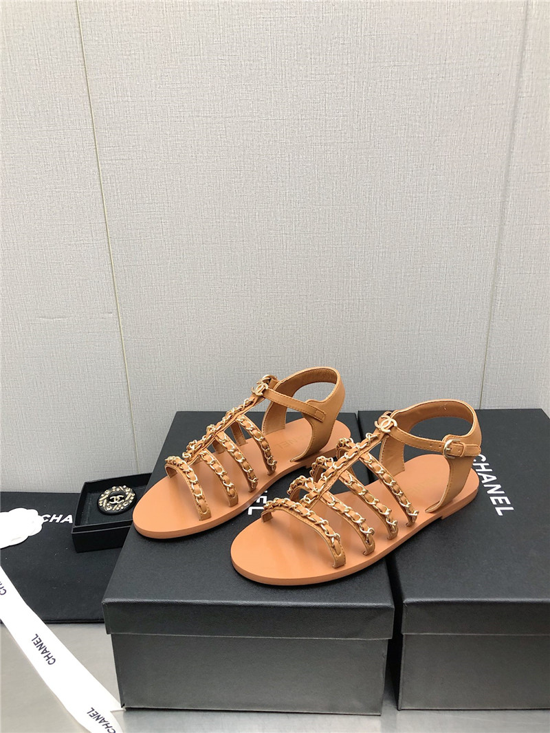 Best Replica chanel chain sandals - Colareps