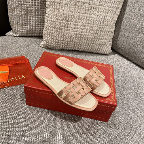 Best Replica rene caovilla flat slippers - Colareps