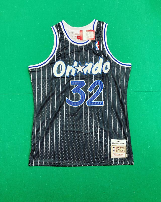 Best Replica SHAQUILLE O'NEAL ORLANDO MAGIC THROWBACK JERSEY - Colareps