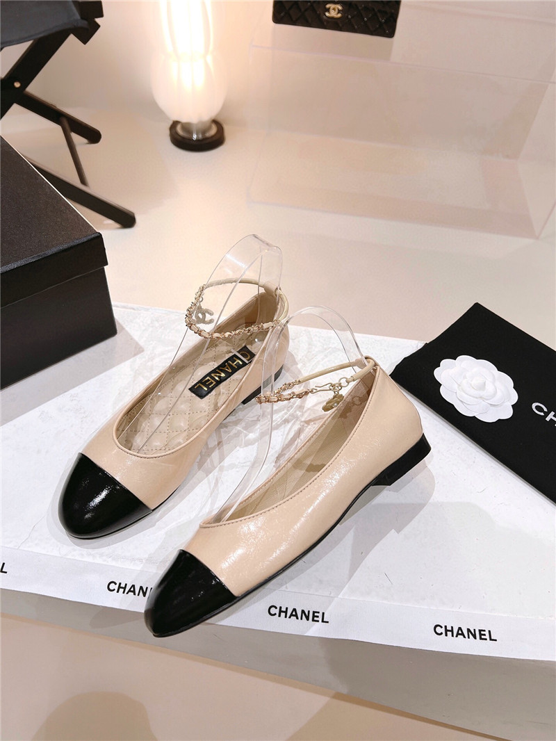 Best Replica Chanel 23C pearl Mary Jane shoes - Colareps