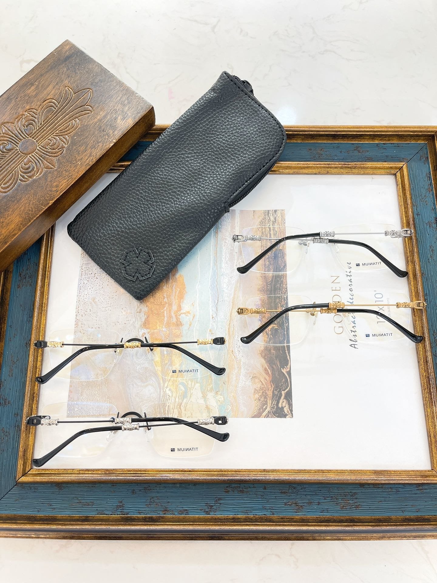 Best Replica Chrome Hearts eyewear/glasses - Colareps