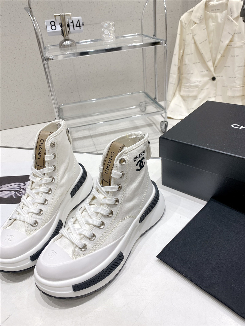 Best Replica Chanel latest platform biscuit shoes - Colareps