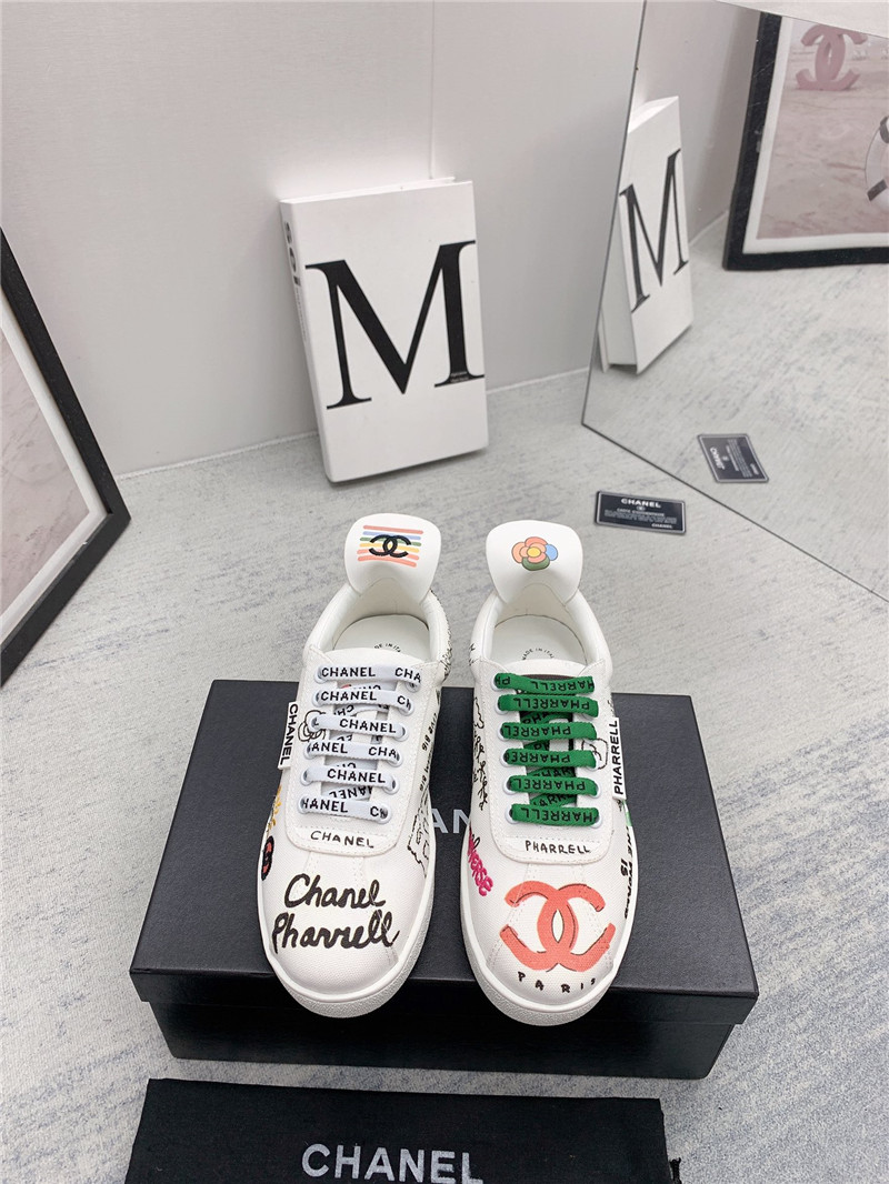 Best Replica chanel classic graffiti sneakers - Colareps