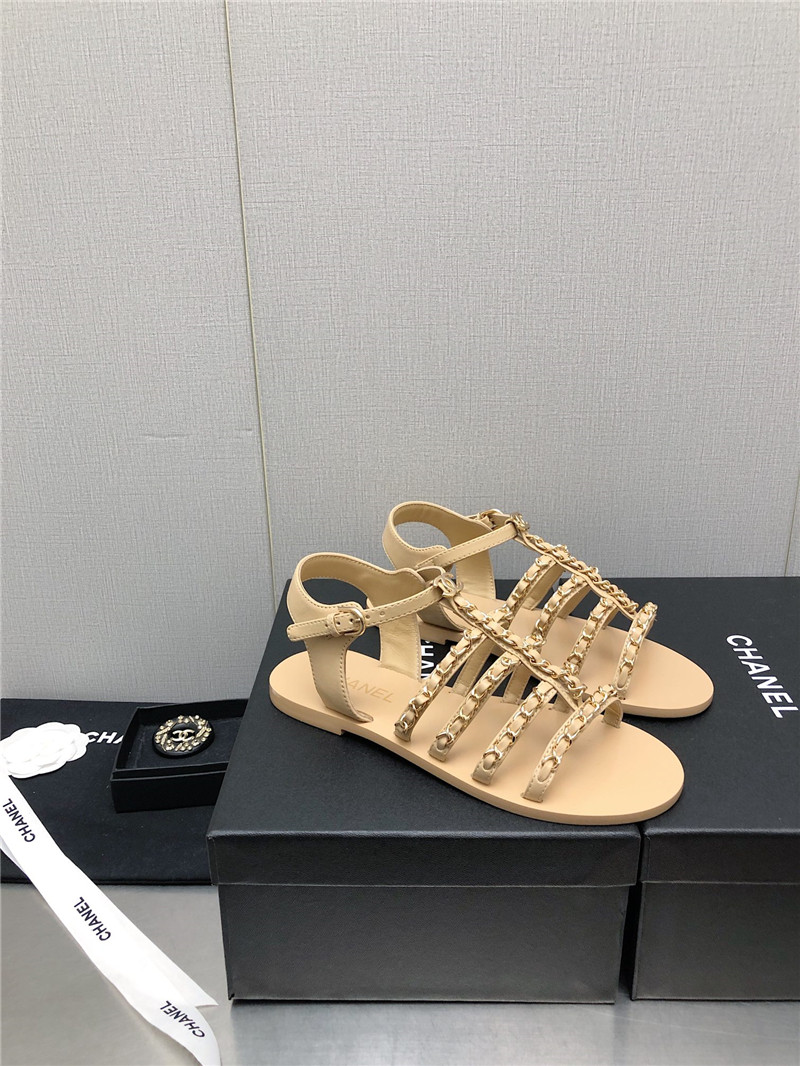 Best Replica chanel chain sandals - Colareps