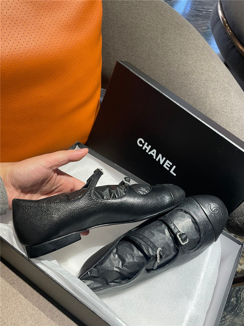 Best Replica chanel lambskin Mary Jane shoes - Colareps