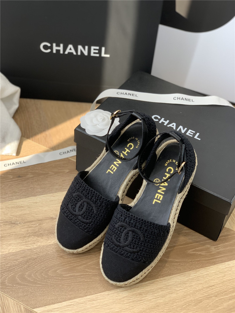 Best Replica chanel hand woven sandals - Colareps