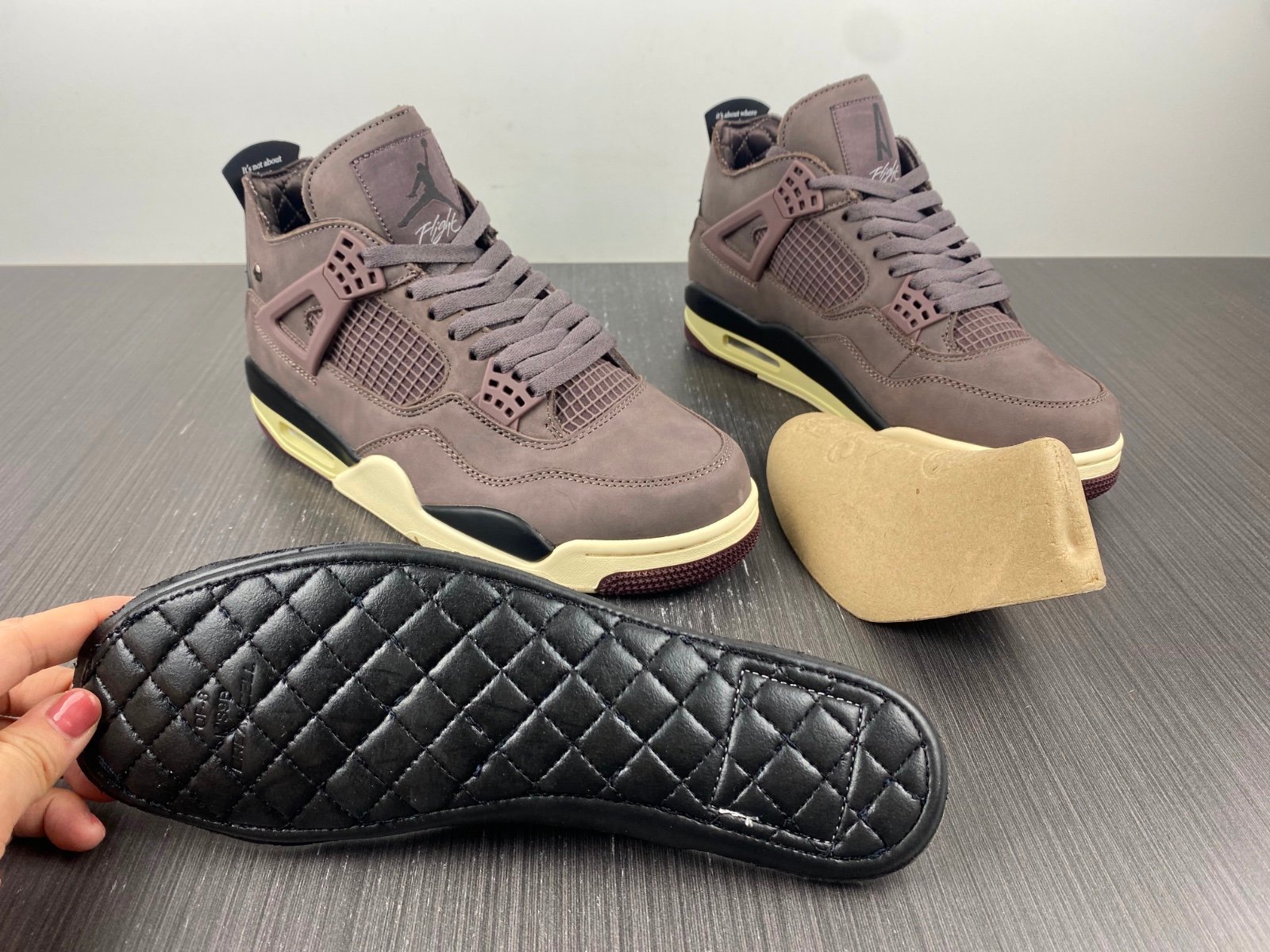 Best Replica Jordan 4 Retro A Ma Maniére Violet Ore Extended size 14 - Colareps