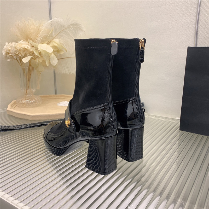 Best Replica chanel mary jane sock wool boots - Colareps