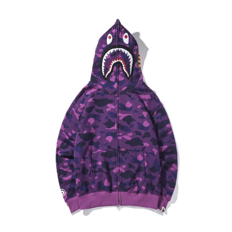 Best Replica BAPE 1st Camo Shark Full Zip Hoodie - Colareps