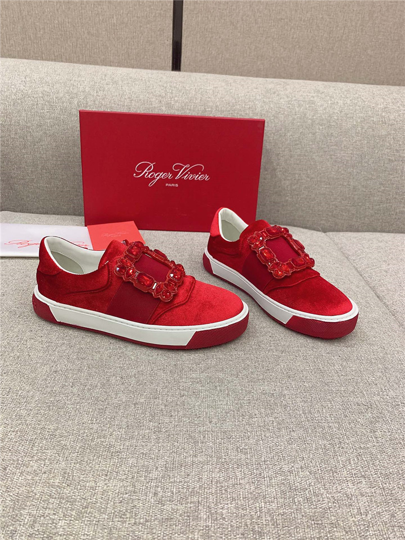 Best Replica Roger vivier new diamond buckle casual shoes - Colareps