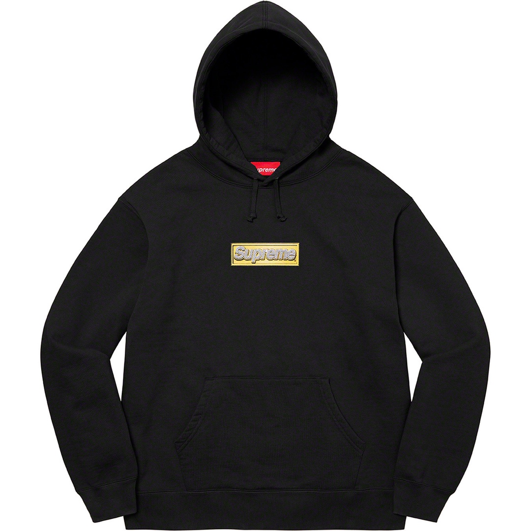 Best Replica SUPREME 22SS BLING BOX LOGO HOODED SWEATSHIRT - Colareps