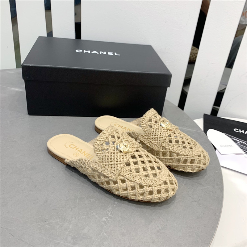 Best Replica Chanel hand-woven Mier half drag - Colareps