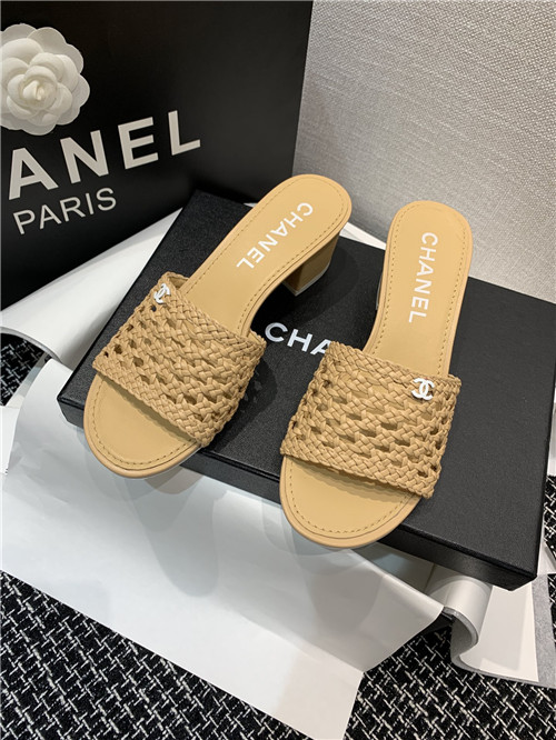 Best Replica chanel high heel sandals slippers - Colareps