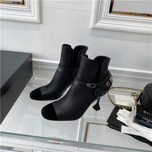 Best Replica chanel high-heeled boots - Colareps