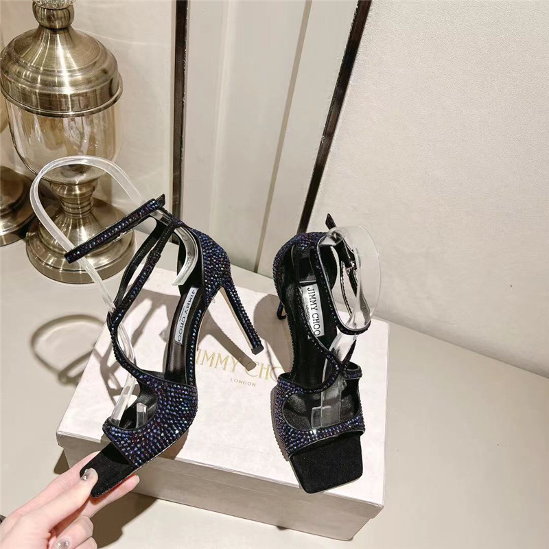 Best Replica Jimmy Choo hot diamond series high-heeled sandals - Colareps