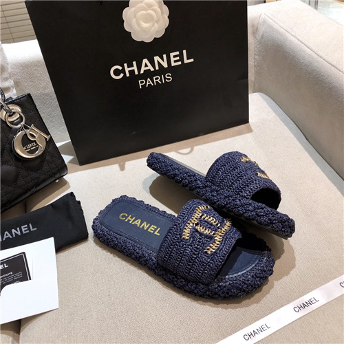 Best Replica chanel hand woven slippers - Colareps