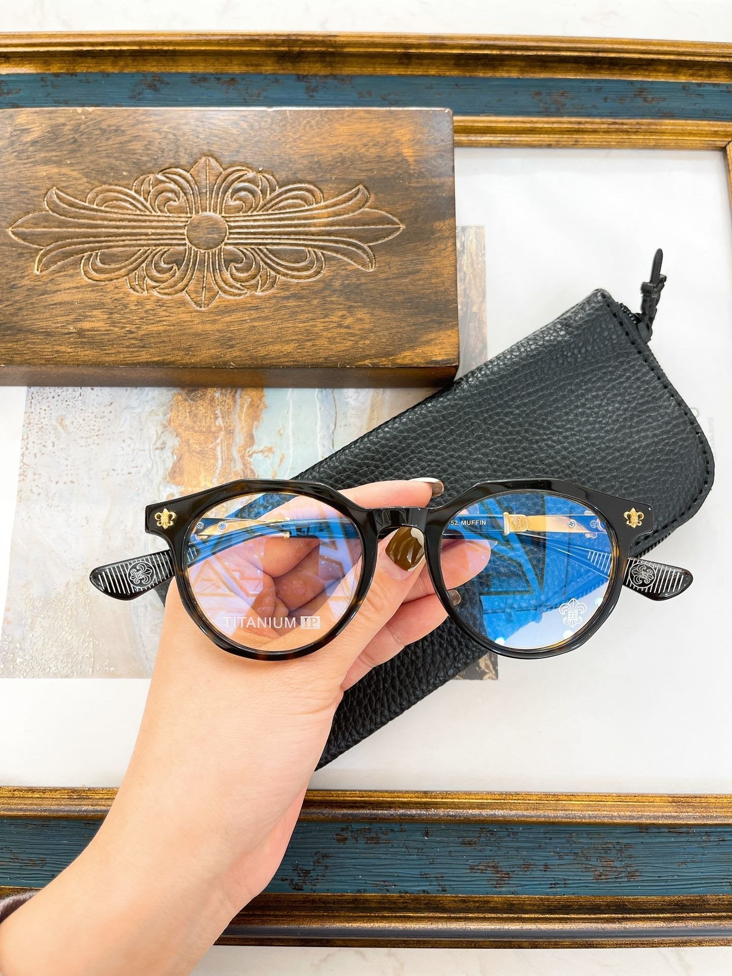 Best Replica Chrome Hearts eyewear/glasses - Colareps