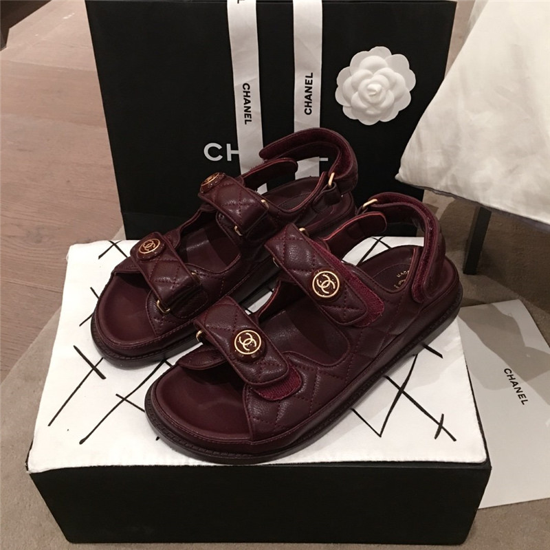 Best Replica CHANEL 2020 Cruise Sandals Sandal - Colareps