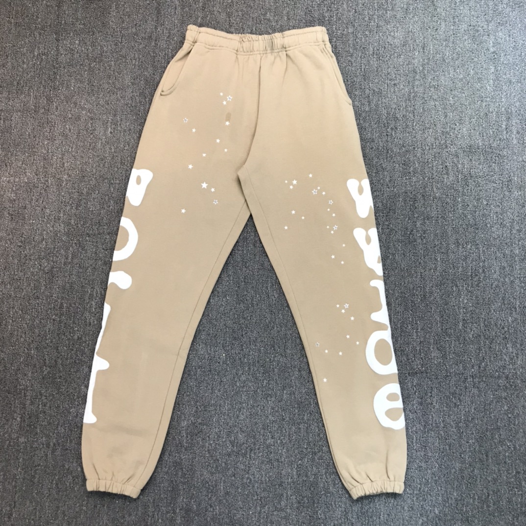 Best Replica White Monogrammed Styrofoam Printed Pants - Colareps