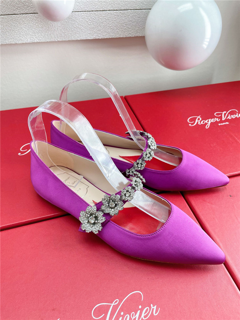 Best Replica Roger vivier Dupes wedding shoes snow diamond series high heels - Colareps