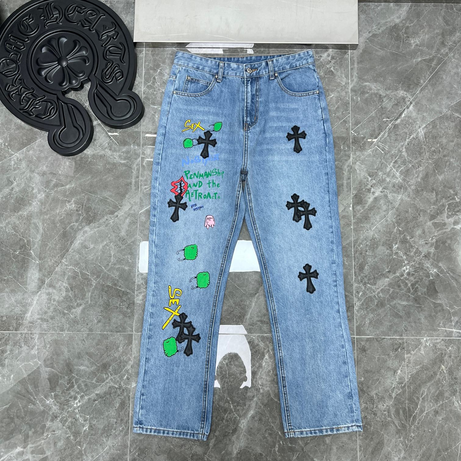 Best Replica Chrome Hearts Jeans - Colareps
