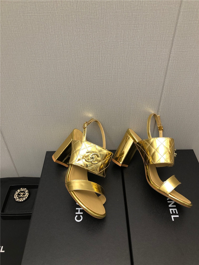 Best Replica chanel new high heel sandals - Colareps