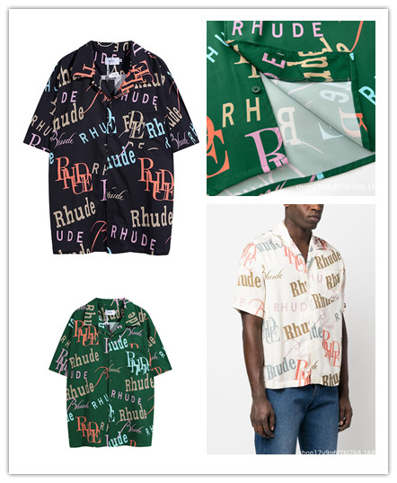 Best Replica All-over monogrammed logo casual shirt 3 Colors - Colareps