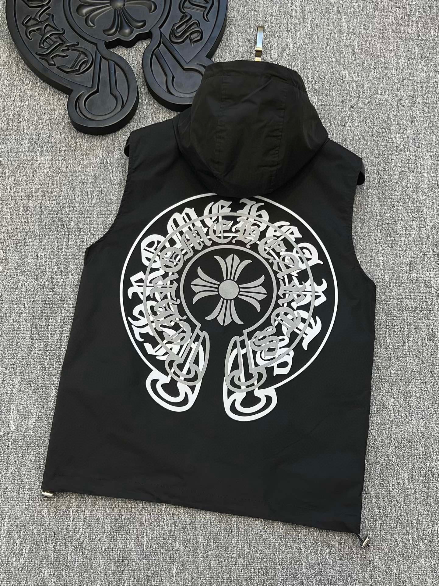 Best Replica Chrome Hearts Hooded Vest - Colareps