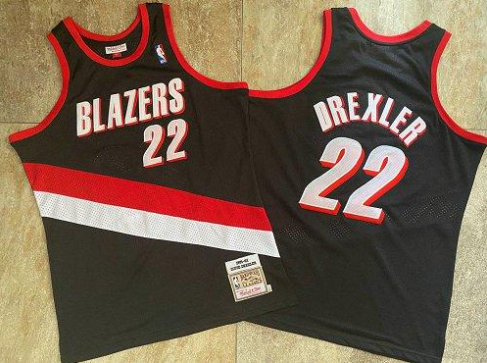 Best Replica CLYDE DREXLER PORTLAND TRAIL BLAZERS THROWBACK JERSEY - Colareps