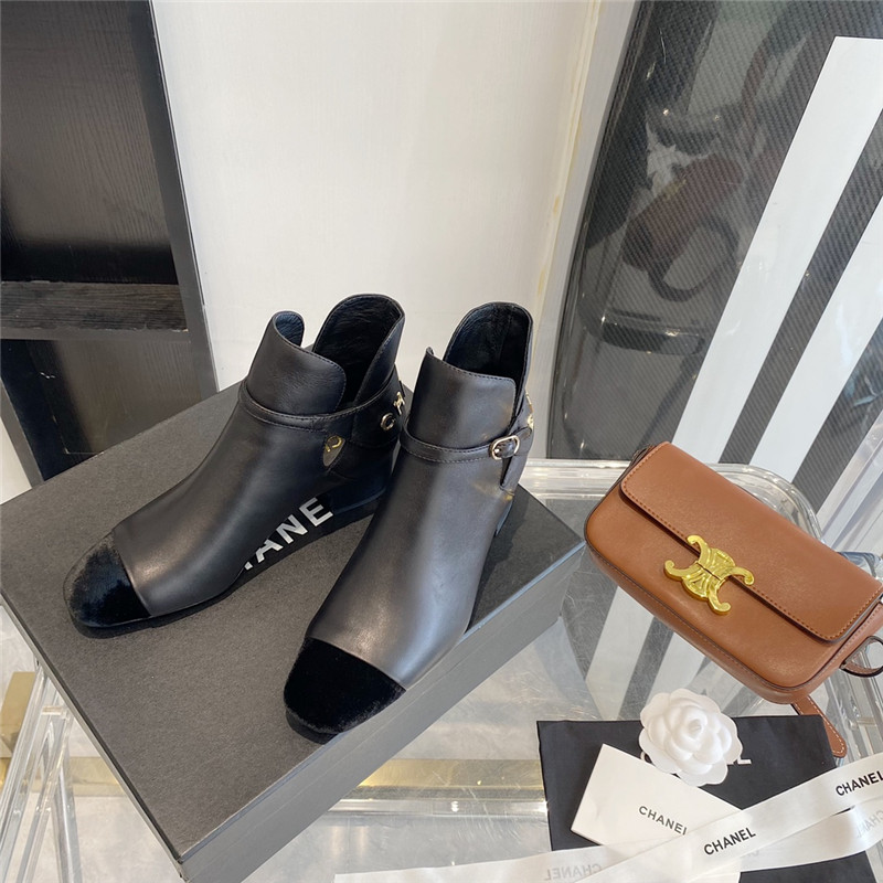 Best Replica chanel new styles ankle boots - Colareps